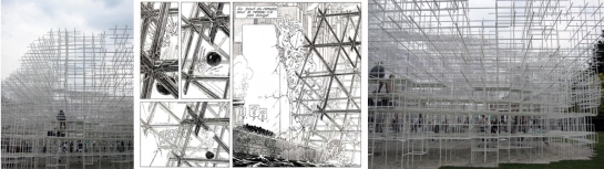 All photos by the writer and drawings taken from La fièvre d’Urbicande (1985) by François Schuiten and Benoît Peeters